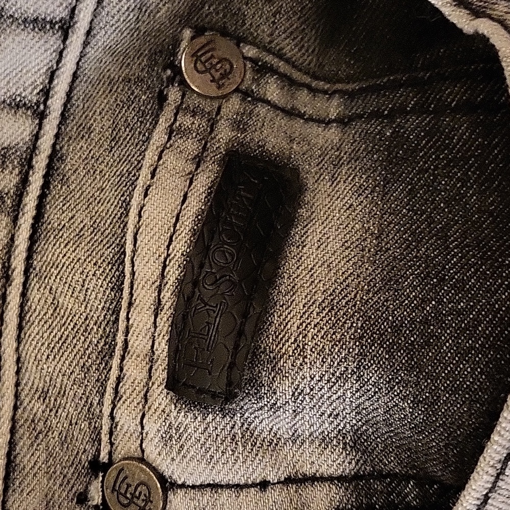 Pre-owned Fly Society Men's Denim (Size W36xL32) Gray - Picture 5 of 9